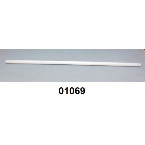 01069 - Sifão grosso barra com 3,00 m (10 x 14 mm) Polipropileno (PP) branco