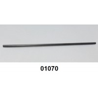 01070 - Sifão fino barra com 3,00 m (6 mm x 10 mm) PVC preto
