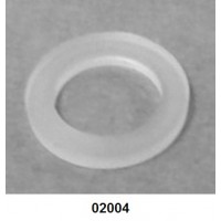 02004 - Arruela de 2 mm para ampôla, confeccionada em polietileno