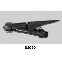 02050 - Pistola preta, confeccionada em ABS, para ser utilizada nos extintores de carreta P 20, pressão direta e indireta
