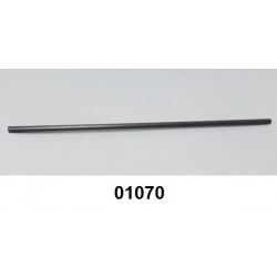 01070 - Sifão fino barra com 3,00 m (6 mm x 10 mm) PVC preto