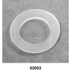 02003 - Arruela de 1 mm para tampa, confeccionada em polietileno 