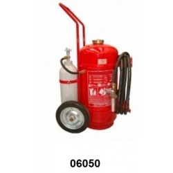 06050 - Extintor carreta Pó ABC ou BC 20 kg pressão indireta 