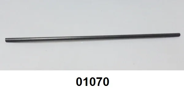 Sifão fino barra com 3,00 m (6 mm x 10 mm) PVC preto
