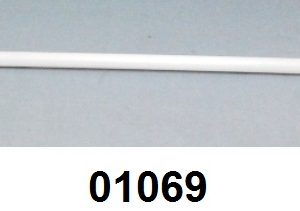 01069 - Sifão grosso barra com 3,00 m (10 x 14 mm) Polipropileno (PP) branco-0