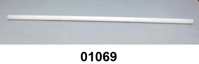 01069 - Sifão grosso barra com 3,00 m (10 x 14 mm) Polipropileno (PP) branco-0