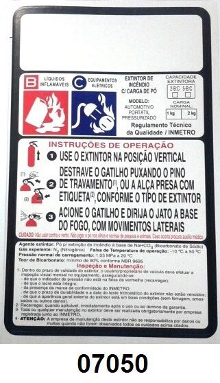 07050 - P1/P2 - Rótulo automotivo Pó 1 e 2 kg modelo universal branco-0
