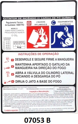 07053 B - Carreta Pó Indireta - Rótulo pó pressão indireta 20/30/50/70/100 kg-0